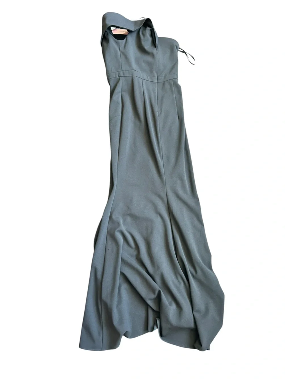 Aqua One-Shoulder Black Evening Gown Size‎ 6 NWT - Picture 7 of 7